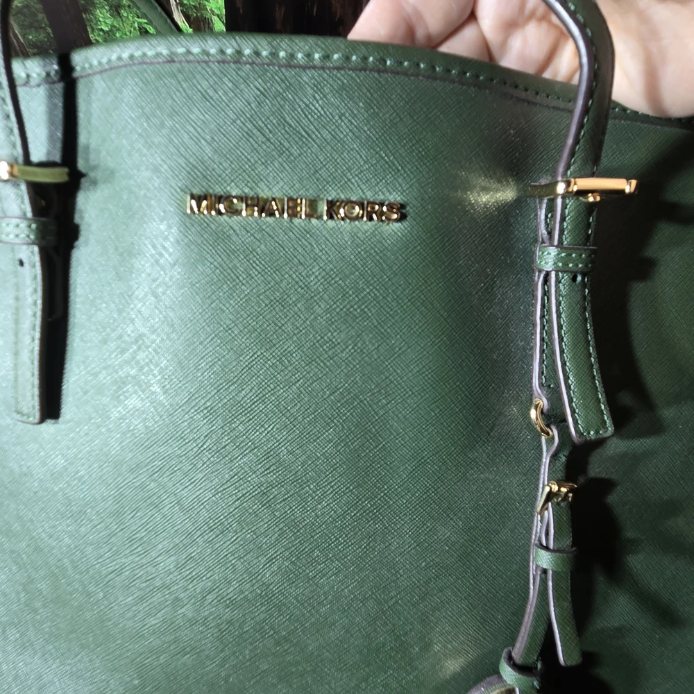 Michael Kors Green Tote Bag - Picture 13 of 13